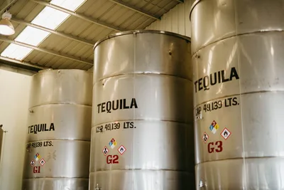 Los depósitos, uno por parcela